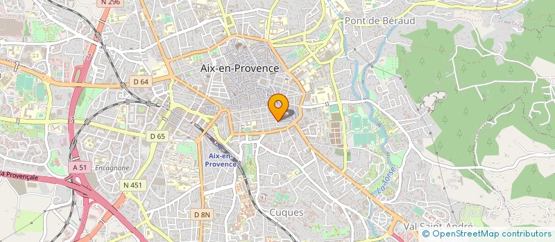 localisation de l'entreprise CONSEIL INGENIERIE ACOUSTIQUE à AIX-EN-PROVENCE