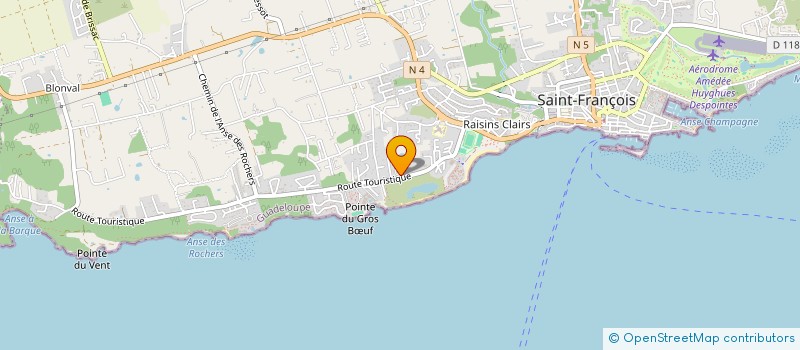 localisation de l'entreprise CONSEIL INGENIERIE LOCATION CARAIBES  SAINT-FRANCOIS