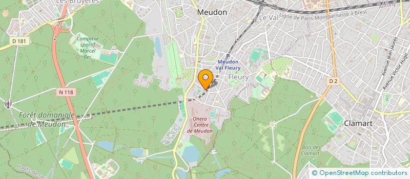 localisation de l'entreprise CONSEIL INGENIERIE SERVICES à MEUDON
