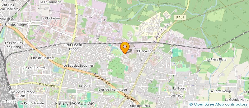 localisation de l'entreprise CONSEIL INGERIERIE REALISATION C I R à FLEURY-LES-AUBRAIS