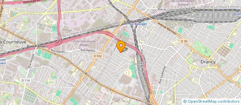 localisation de l'entreprise CONSEIL INOV  DRANCY