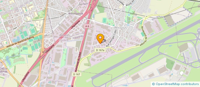 localisation de l'entreprise CONSEIL INSTALLATION DOMOTIQUE ELECTRICITE  WISSOUS