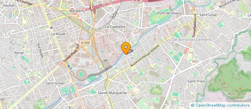 localisation de l'entreprise CONSEIL INSTALLATION ENERGETIQUE ELECTRIQUE à MARSEILLE