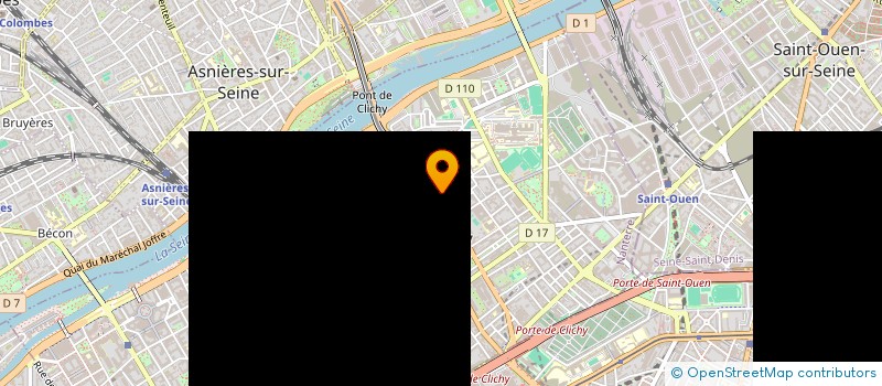 localisation de l'entreprise CONSEIL INTERFEDERAL DES ACTIVITES AQUATIQUES à CLICHY