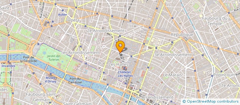 localisation de l'entreprise CONSEIL INTERMEDIATION FINANCE à PARIS