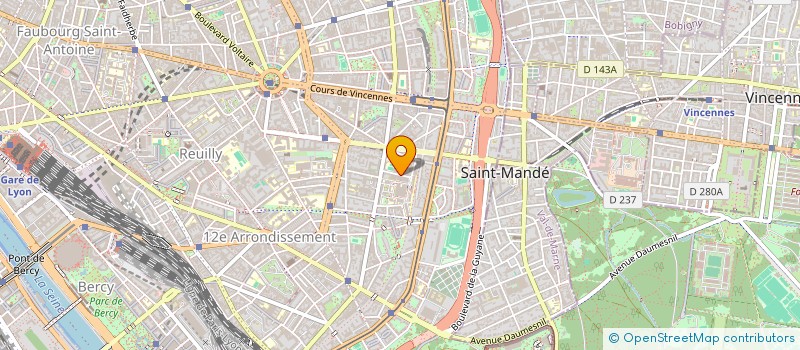 localisation de l'entreprise CONSEIL INTERNATIONAL MUSEES à PARIS