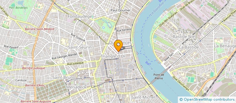 localisation de l'entreprise CONSEIL INTERPROF DU VIN DE BORDEAUX à BORDEAUX