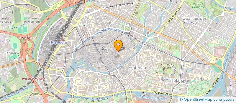 localisation de l'entreprise CONSEIL INTERREGIONAL DES NOTAIRES DES COURS D'APPEL DE COLMAR ET DE METZ à STRASBOURG
