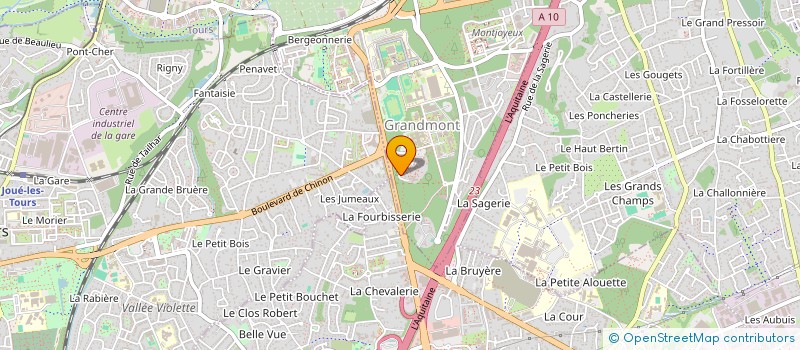 localisation de l'entreprise CONSEIL INTERSPECIALITE TOURANGEAUX ETUDIANTS à TOURS