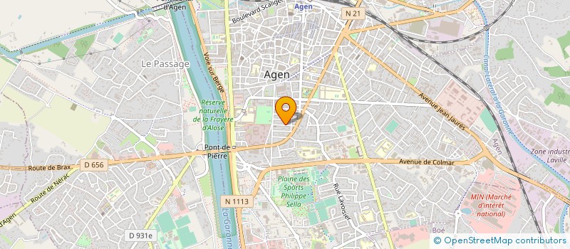 localisation de l'entreprise CONSEIL INVEST DEVELOP INDUSTRIELS à AGEN