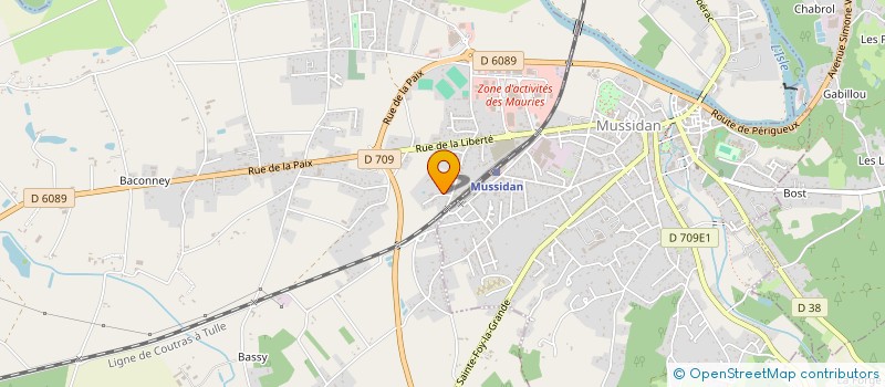 localisation de l'entreprise CONSEIL ISOLATION AQUITAINE  SAINT-MEDARD-DE-MUSSIDAN