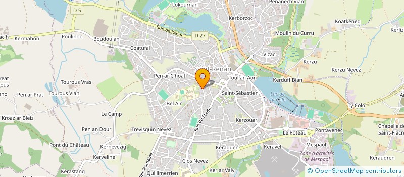 localisation de l'entreprise CONSEIL LAIQUE PARENT ELEVE à MILIZAC-GUIPRONVEL