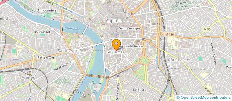 localisation de l'entreprise CONSEIL LIE A L'IMMOBILIER ET LA RECHERCHE D'EMPLACEMENTS à TOULOUSE
