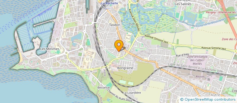 localisation de l'entreprise CONSEIL LOC PARENTS ELEV LYC J. DAUTET  LA ROCHELLE