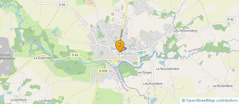 localisation de l'entreprise CONSEIL LOCAL DES PARENTS D ELEVES à BEAULIEU-SOUS-LA-ROCHE
