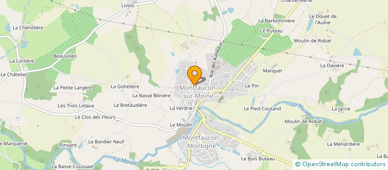 localisation de l'entreprise CONSEIL LOCAL DES PARENTS D ELEVES à SEVREMOINE