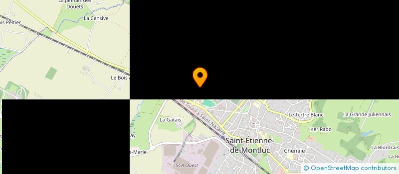 localisation de l'entreprise CONSEIL LOCAL DES PARENTS D'ELEVES DE ST ETIENNE DE MONTLUC à SAINT-ETIENNE-DE-MONTLUC