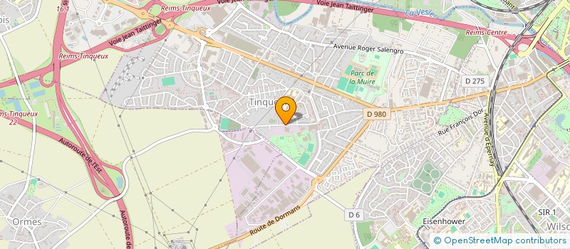 localisation de l'entreprise CONSEIL LOCAL DES PARENTS D'ELEVES DE TINQUEUX  TINQUEUX
