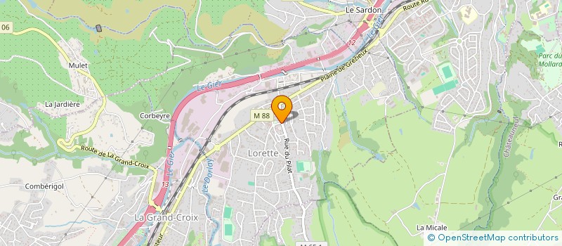 localisation de l'entreprise CONSEIL LOCAL DES PARENTS D'ELEVES F. C. P. E. DE LORETTE (CPE LORETTE)  LORETTE