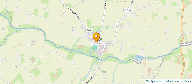 localisation de l'entreprise CONSEIL LOCAL DES PARENTS D ELEVES FLCPE DU REGROUPEMENT PEDAGOGIQUE INTER-COMMUNAL BAMBECQUE HOUTKERQUE OOST-CAPPEL  BAMBECQUE
