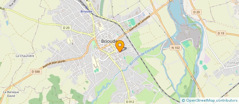 localisation de l'entreprise CONSEIL LOCAL FCPE BRIOUDE à BRIOUDE