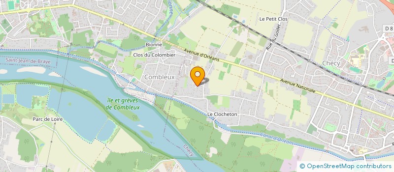 localisation de l'entreprise CONSEIL LOCAL PARENTS D ELEVES à CHECY