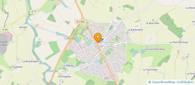 localisation de l'entreprise CONSEIL LOCAL PARENTS D ELEVES ECOLE PUBLIQUE SAINT HILAIRE DE LOULAY à MONTAIGU-VENDEE