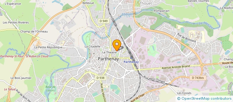 localisation de l'entreprise CONSEIL LOCAL PARENTS ELEVES  VIENNAY