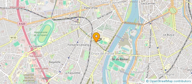localisation de l'entreprise CONSEIL LOCAL PARENTS ELEVES DEODAT SEVERAC à TOULOUSE