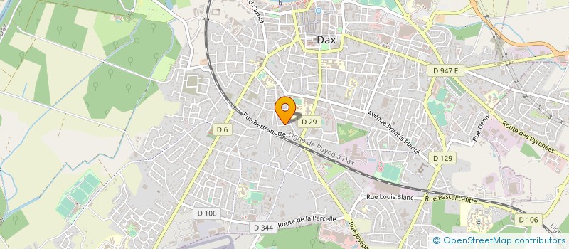 localisation de l'entreprise CONSEIL LOCAL PARENTS ELEVES FCPE à DAX