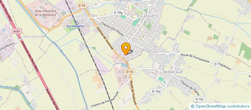 localisation de l'entreprise CONSEIL MAINTENANCE SOLUTIONS D IMPRESSION  ESCALQUENS