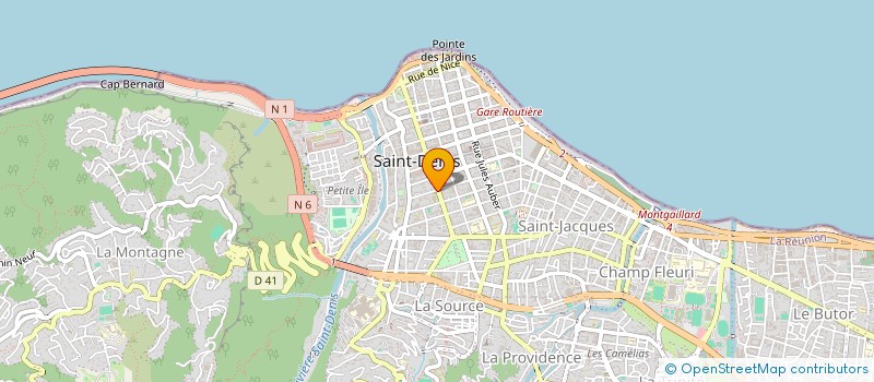 localisation de l'entreprise CONSEIL MANAGEMENT INVESTISSEMENT à SAINT DENIS