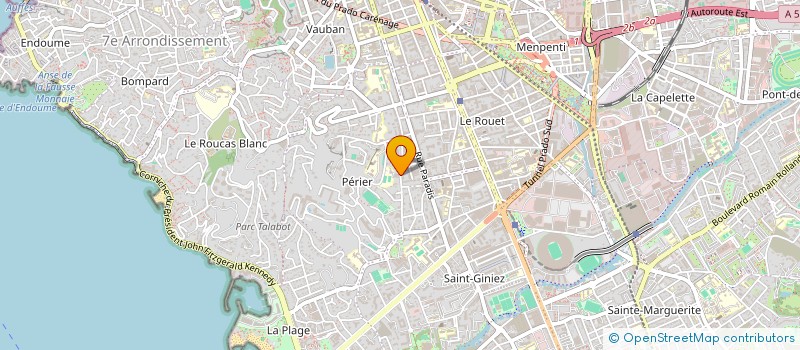 localisation de l'entreprise CONSEIL MEDIA NUMERIQUE  MARSEILLE