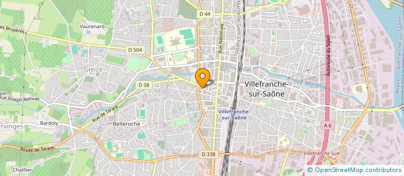 localisation de l'entreprise CONSEIL METHODE ET TECHNIQUE  VILLEFRANCHE-SUR-SAONE