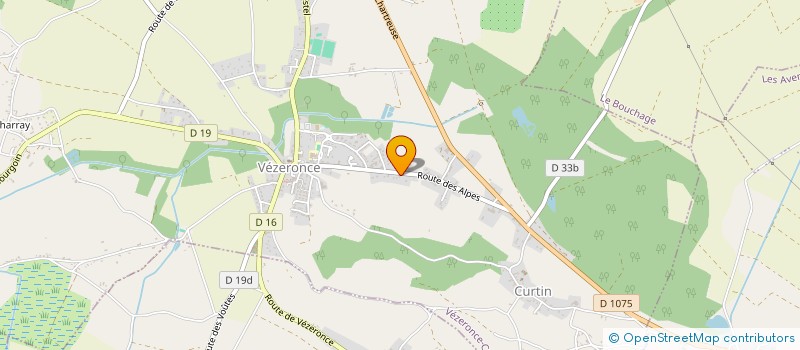 localisation de l'entreprise CONSEIL MGC  VEZERONCE-CURTIN