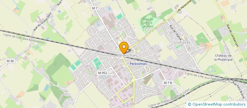 localisation de l'entreprise CONSEIL MUNICIPAL JEUNES PERENCHIES  PERENCHIES