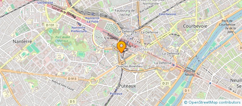 localisation de l'entreprise CONSEIL NAT INFORMATION GEOGRAPHIQUE  PUTEAUX