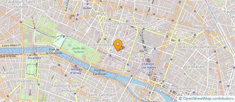 localisation de l'entreprise CONSEIL NATION FEMME RADICAL à PARIS