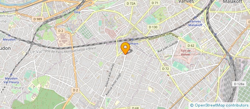localisation de l'entreprise CONSEIL NATIONAL DES ACHATS à CLAMART