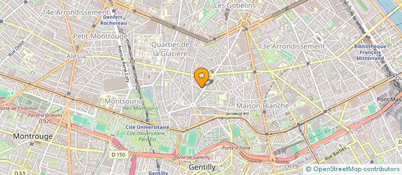 localisation de l'entreprise CONSEIL NATIONAL PROFESSIONNEL D'ONCOLOGIE  PARIS