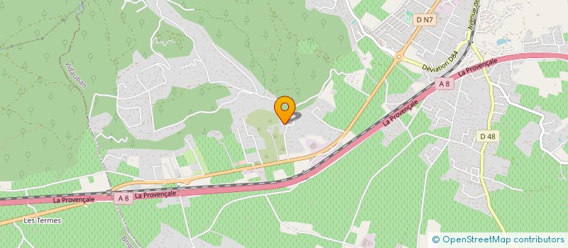 localisation de l'entreprise CONSEIL NATIONAL RONA-FRANCAIS FACADE ME  VIDAUBAN