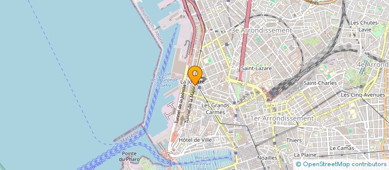 localisation de l'entreprise CONSEIL NEGOCE TRANSIT à MARSEILLE