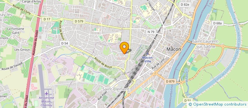 localisation de l'entreprise CONSEIL - NEGOCIATION & PATRIMOINE GROUP à MACON