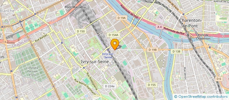 localisation de l'entreprise CONSEIL NOUVEAUX MEDIAS à IVRY-SUR-SEINE