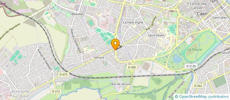 localisation de l'entreprise CONSEIL ORDRE CHIRURGIENS DENTISTES à CAEN