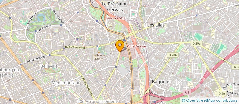 localisation de l'entreprise CONSEIL ORGANISATION FISCALITE INFORMATI  PARIS