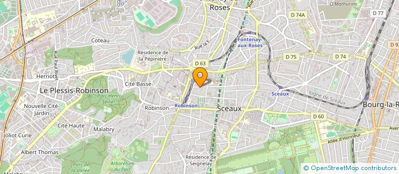 localisation de l'entreprise CONSEIL ORGANISATION METHODE ETUDE CONSULTANCE  CHATENAY-MALABRY