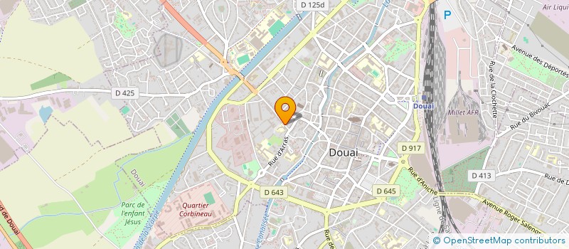localisation de l'entreprise CONSEIL PARENT ELEV ECOLE ANDRIEU-MONNET à DOUAI