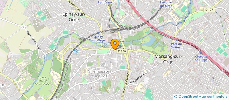 localisation de l'entreprise CONSEIL PARENT ELEVE COLLE BLAISE PASCAL à VILLEMOISSON-SUR-ORGE