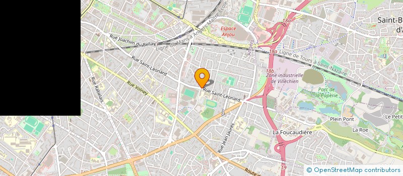 localisation de l'entreprise CONSEIL PARENT ELEVE GPE SCOLA BROSSARD à ANGERS
